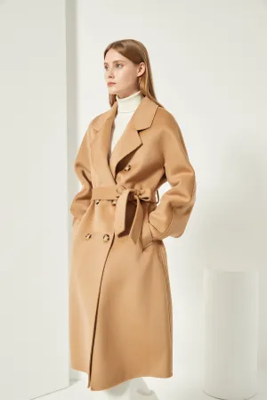 Double-breasted  Cashmere Coat