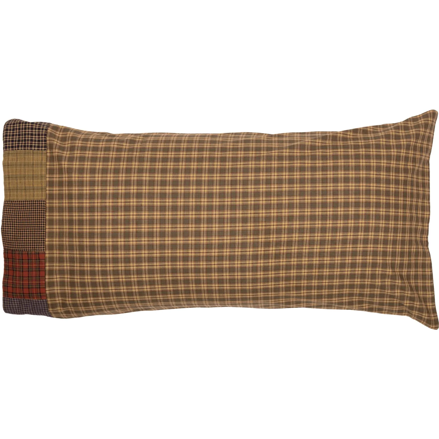 Cedar Ridge Pillow Case Set of 2 with Block Border