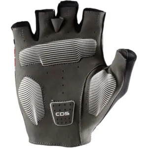 Competizione 2 men's gloves Castelli, color Light Black/Silver