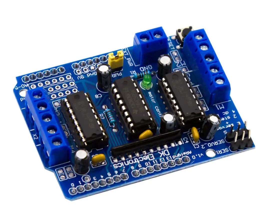 L293D driver motor shield for Arduino