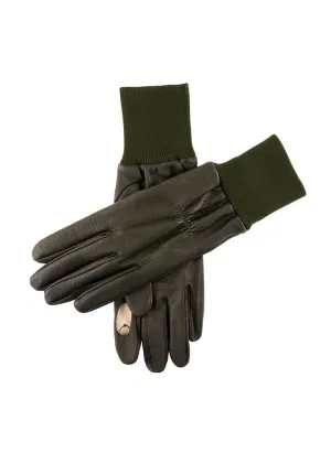 Men's Heritage Water-Resistant Half Fleece-Lined Right Hand Leather Shooting Gloves