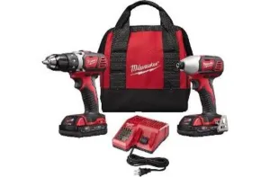 Milwaukee 2691-22 M18™ Lithium-Ion Cordless Drill/Driver and Hex Impact Driver Combo Kit