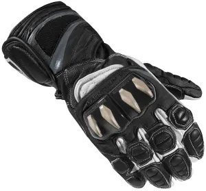 Motorcycle gloves Arlen Ness Yakun Evo, black/white/gray