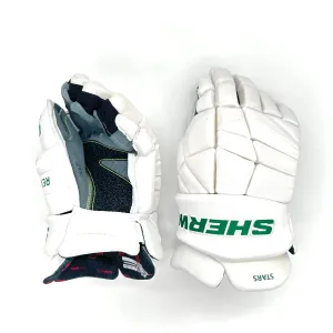 Sherwood Rekker Legend Pro - NHL Pro Stock Glove - Dallas Stars (White/Green)