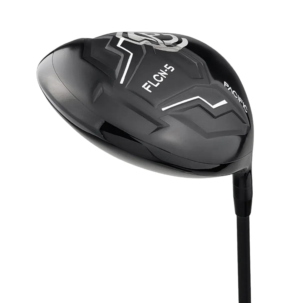 Short Men's Pacific Golf Clubs FLCN-5 Black Driver 460cc 10°  Right Handed Premium Ultra Forgiving Regular Flex Graphite Shaft Tour Velvet Grip