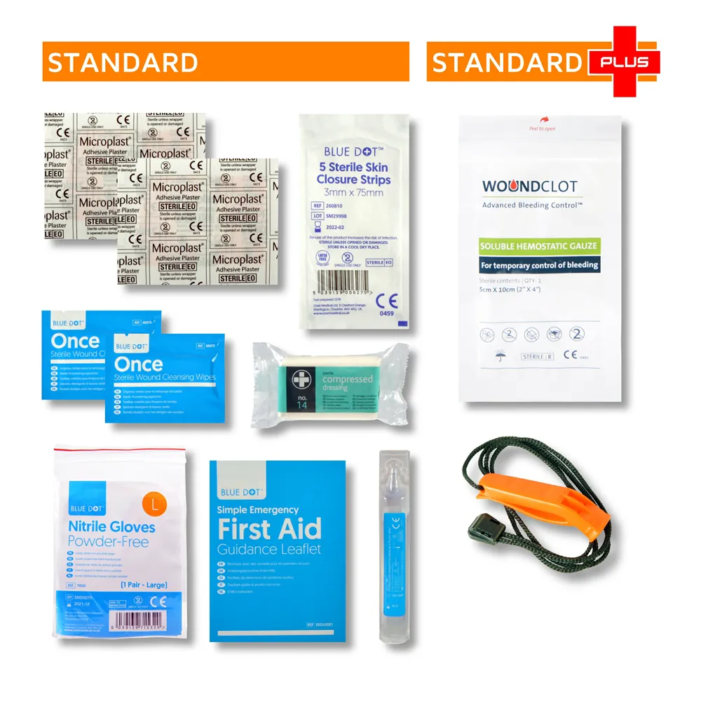 STEIN Personal First Aid Pack (Standard Plus)