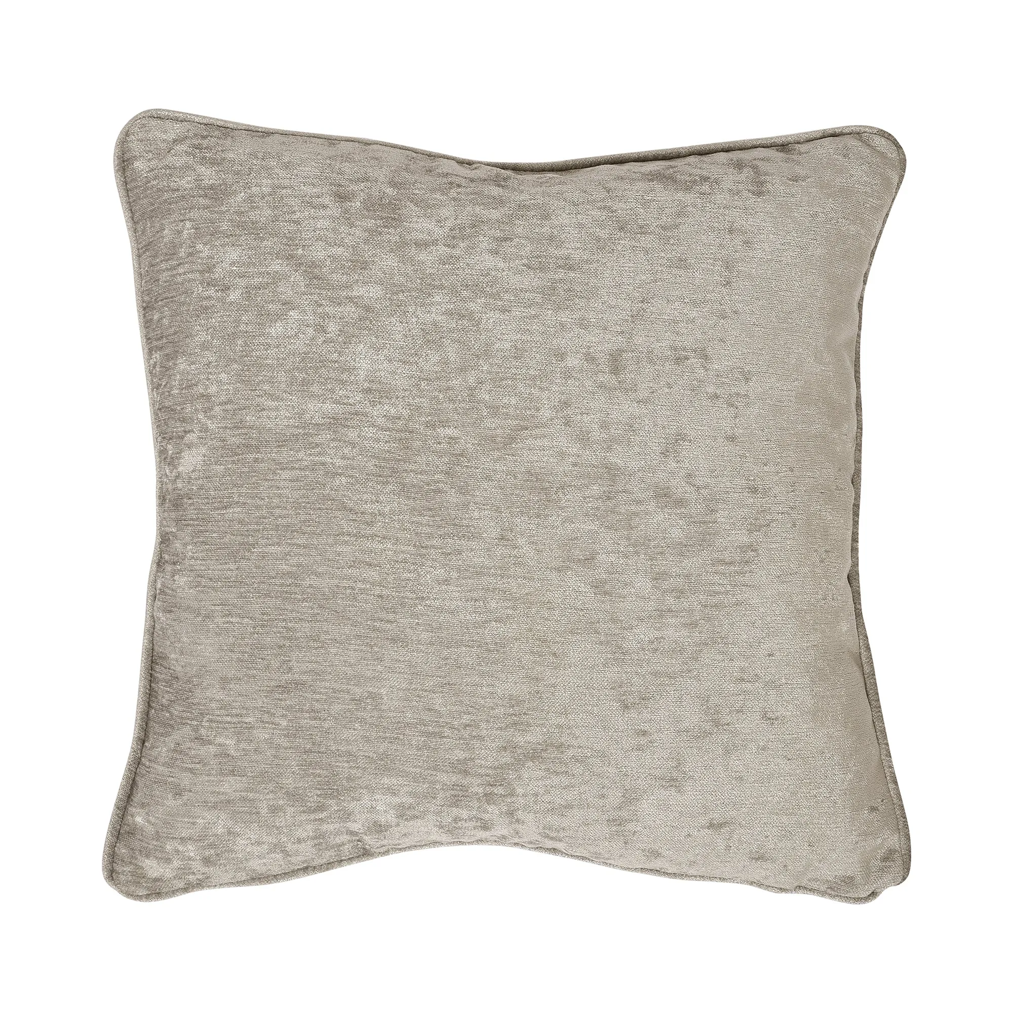 Textured Chenille Cushion by Curtina in Natural 43 x 43cm