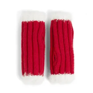 Tis The Season Fingerless Glove - Red