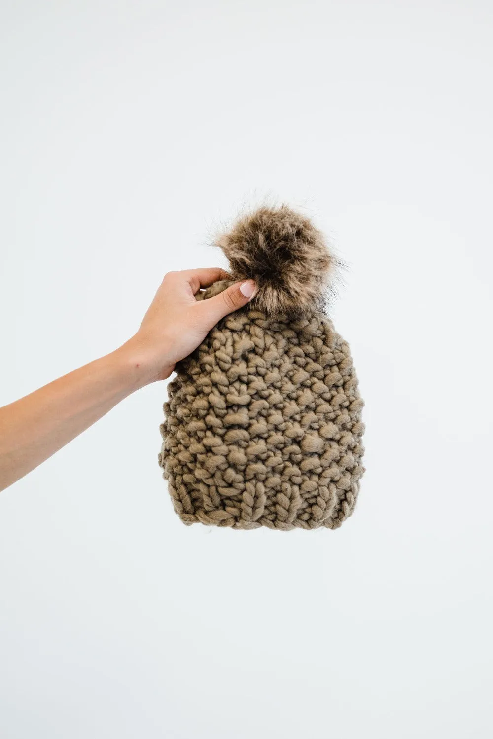 Tristyn Chunky Knit Beanie - Final Sale