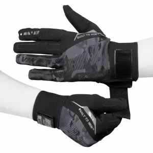 Virtue Breakout Gloves - Ripstop Full Finger - Black Camo