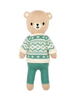 Winter Sweater Bear - Green